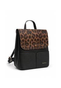 collezione alessandro® - Rucksack Leo mit vielen praktischen Fächern - schwarz