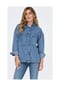 ONLY® Jeanshemd, Brusttaschen, Seitenschlitze, für Damen Bild 9