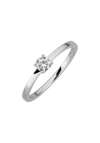 LYOMI - Ring 585/- Gold 1 Diamant Lab Grown 0,25ct. - weiß
