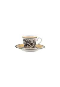 Villeroy & Boch Kaffeetasse mit Untertasse Audun Ferme 150 ml bunt - AUDUN FERME - bunt