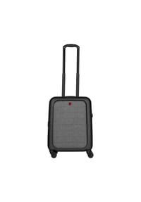 WENGER® SYNTRY - 4-Doppelrollen-Trolley, TSA-Schloss, Reißverschluss - BLACK/GREY