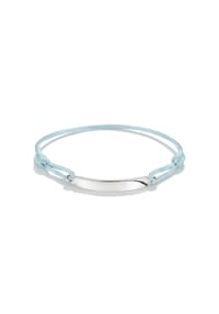 Thomas Sabo - Textilarmband blau - silberfarben, hellblau