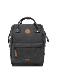 CABAÏA - Daypack, Kunstleder, Reißverschluss - SCHWARZ
