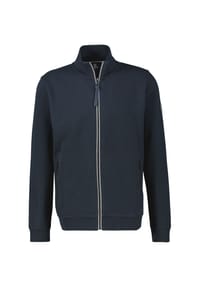 LERROS - Sweatjacke aus weichem Baumwollmischgewebe - ARCTIC BLUE