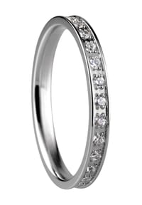 BERING ARCTIC SYMPHONY - Ring Innen-Ring, Edelstahl - silber