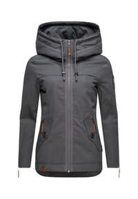 NAVAHOO® - Übergangsjacke Wekoo - Antracite Dots