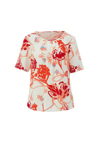 s.Oliver BLACK LABEL - Shirtbluse, Falten-Detail, für Damen - 02A2  WHITE