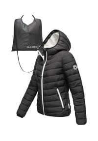 MARIKOO® - Steppjacke Pack Mich Ein - Black