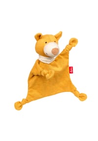 sigikid® - Mini-Schnuffeltuch Bär ,  für Babys und Kleinkinder - gelb