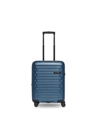 pactastic Collection 04 - Collection 04 THE CABIN + 4 Rollen Kabinentrolley S 55 cm mit Dehnfalte - anthracite-metallic