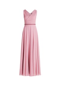 Vera Mont - Abendkleid mit Plissee - Dark Emerald