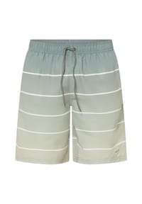 MANGUUN - Badeshorts Loan 22 cm, Tunnelzug, für Herren - E061 CASTOR GREY