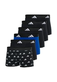 adidas - Retro Short / Pant 6er Pack Active Flex Cotton - Blau