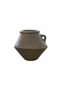 LOBERON Vase Nouvillac grau - Pflanzgefäße - grau