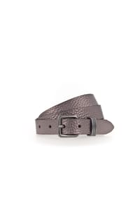Tamaris - Damen Gürtel Essential Classics - silbergrau metallic 0160