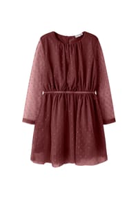 name it® - Kleid VABOS Midi-Kleid - altrosa