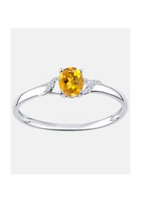 Diamant L'eternel - Ring, mit 0.35 ct Diamant, 375 Weißgold - white gold
