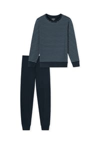 uncover by SCHIESSER - Schlafanzug Basic - Blau