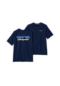 patagonia® - T-Shirt P-6 Responsibili Tee New Navy - blau