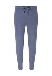 JOCKEY® - Night & Day Schlafhose, lang, Ziernaht, meliert, für Herren - M07 DARK NAVY ME