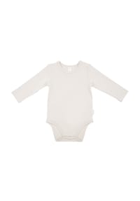 maximo® - BABY-Body, langer Arm, Jersey Schulterverschluß - dogwood