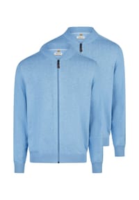 Redmond - Strickjacke 2er Pack Basic - Dunkelgrau