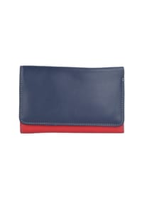Mywalit - Geldbörse, Leder, Stiftfach, für Damen - 4 BLACK PASE