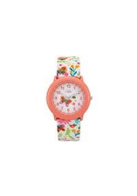 Prinzessin Lillifee - Quarzuhr für Mädchen, Alloy | Biene/Blume/Schmetterling - orange