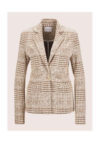 MADELEINE - Kurzblazer - caramel / perlweiß