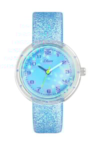 s.Oliver - Kinder Armbanduhr "2037720" - BLAU