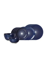 Ritzenhoff & Breker Einsteiger-Set Royal Reiko 16er Set blau-weiß - ROYAL - blau-weiß