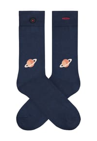 A-dam - Socken, Stickerei, Knopf, für Herren - ADAM GREEN