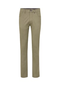 redpoint - Modern Fit Stoffhose mit elastischem Bund MONTREAL - kitt