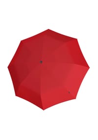 Knirps - Taschenschirm, uni, Schlaufe, für Damen - rot