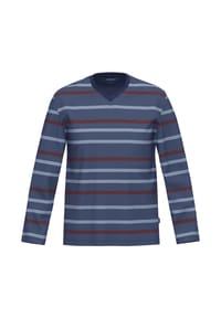 AMMANN - Schlafanzug Oberteil Organic Cotton - Mix & Match - Dunkelblau