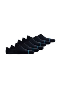 STANCE - Unisex Sneakersocken 6er Pack - Icon No Show, Logo, Basic - Dunkelblau
