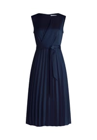 BETTY & CO - Midikleid mit Plissee - Grau