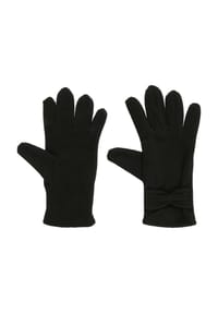 GALERIA essentials - Fingerhandschuhe, Schleife für Damen - 990 SCHWARZ