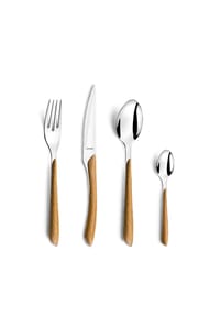 Amefa 16-tlg. Besteckset - Eclat Nature - holz