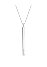 elli. - Halskette Y-Kette Geo 925 Silber, Mit Kristallen Von Swarovski® - Rosegold