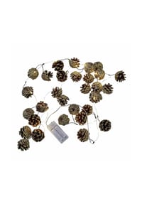 LOBERON - Lichterkette Bannet braun - braun