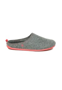 Gottstein - Pantoffeln Wool Slide-In - grey petrol