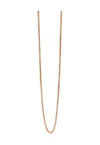 Adelia's - Adelia's Unisex Edelstahl Zopfkette Halskette - gold