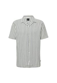 QS - Freizeithemd, Regular Fit, Kurzarm, Reverskragen, für Herren - 02G0 WHITE