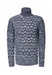 RUSTY NEAL® - Pullover mit angesagtem Karo-Design - Khaki
