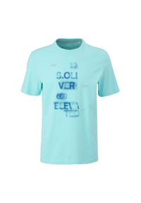 s.Oliver - T-Shirt, Baumwolle, für Herren - 01D1  WHITE
