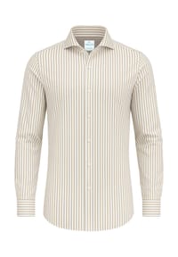 Vercate - Businesshemd, Cool Technology, Slim Fit, Langarm, für Herren - beige