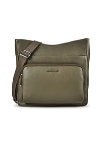 MANDARINA DUCK Mellow Leather - Mellow Leather Umhängetasche Leder 30 cm - dress blue