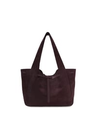 LES VISIONNAIRES Garbriella - Garbriella Shopper Tasche Leder 40 cm - aubergine