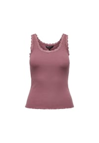 ONLY® - Top, U-Ausschnitt, für Damen - BLACK
